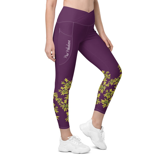 Pakalana Crossover leggings with pockets