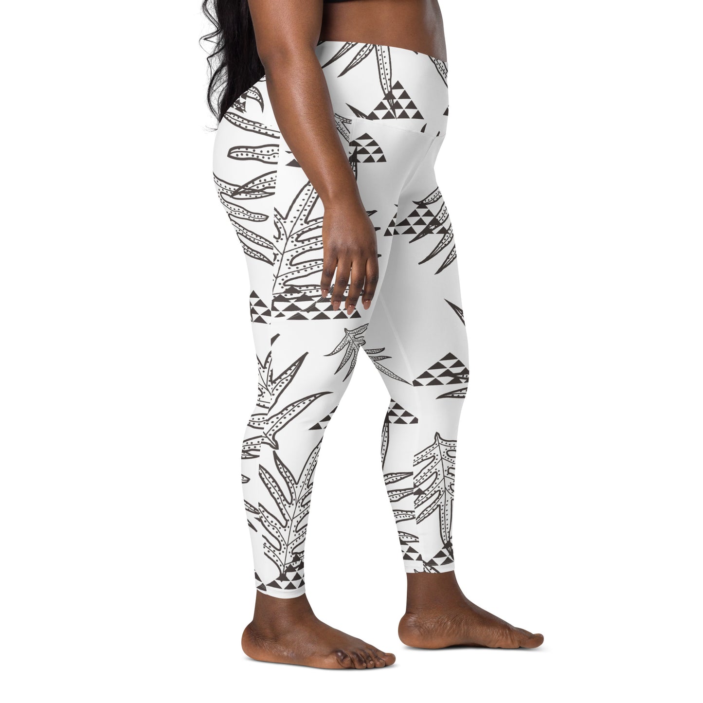 Laua'e Charcoal Leggings with pockets