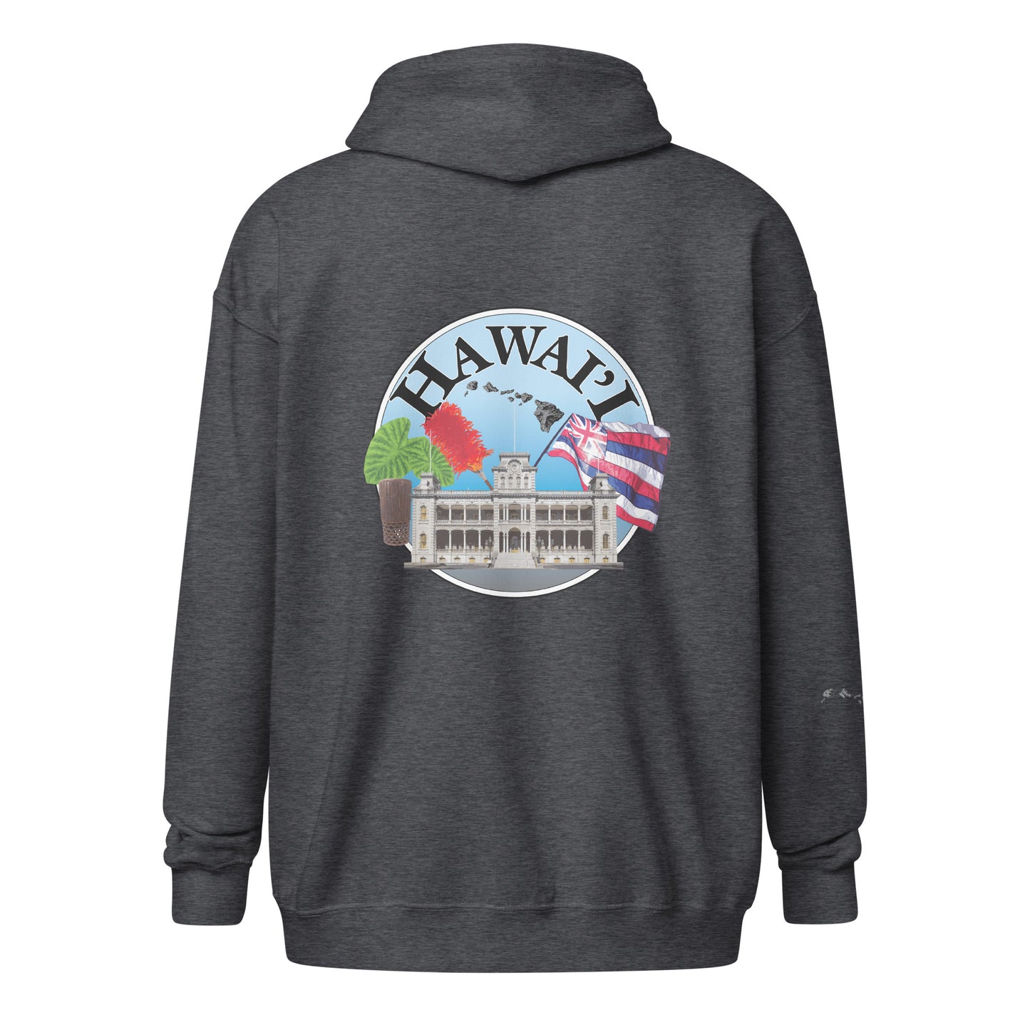 Rep HI Unisex heavy blend zip hoodie