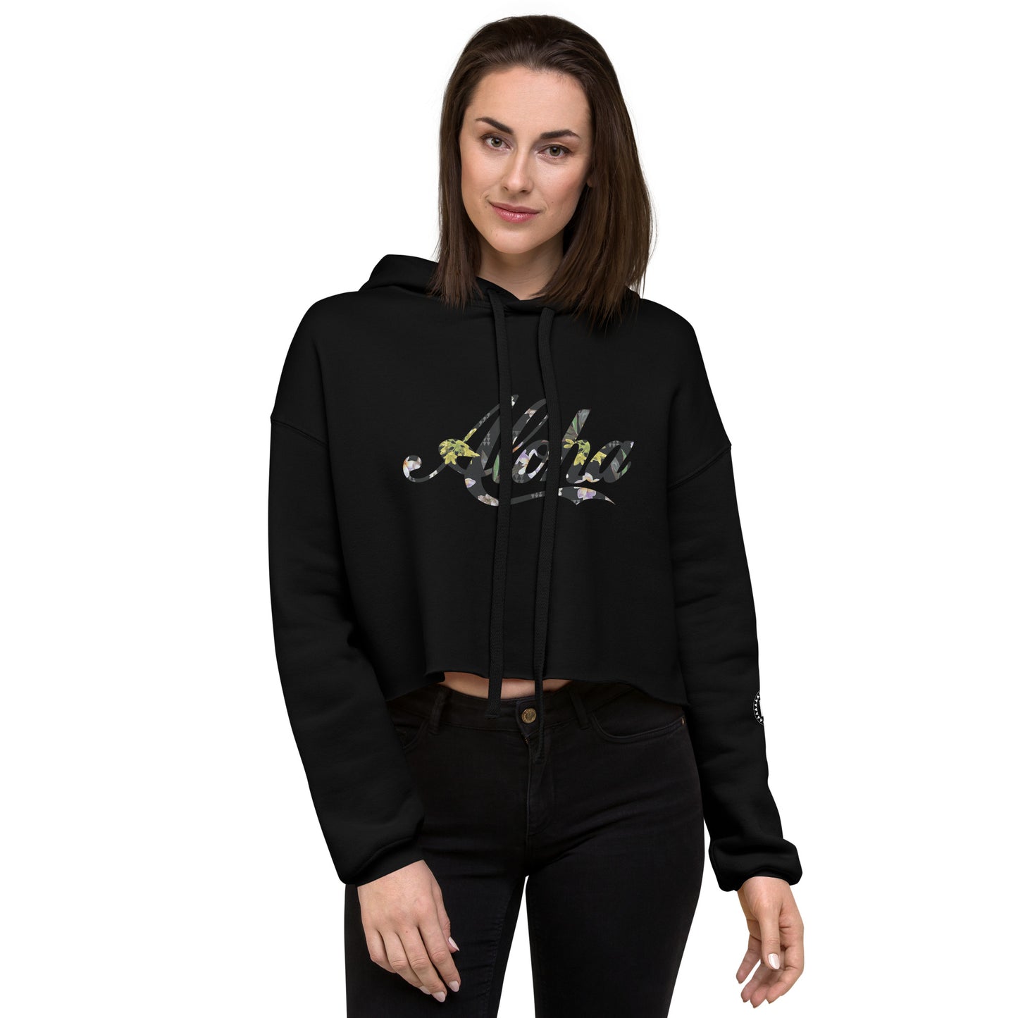 Aloha Kīhāpai Crop Hoodie