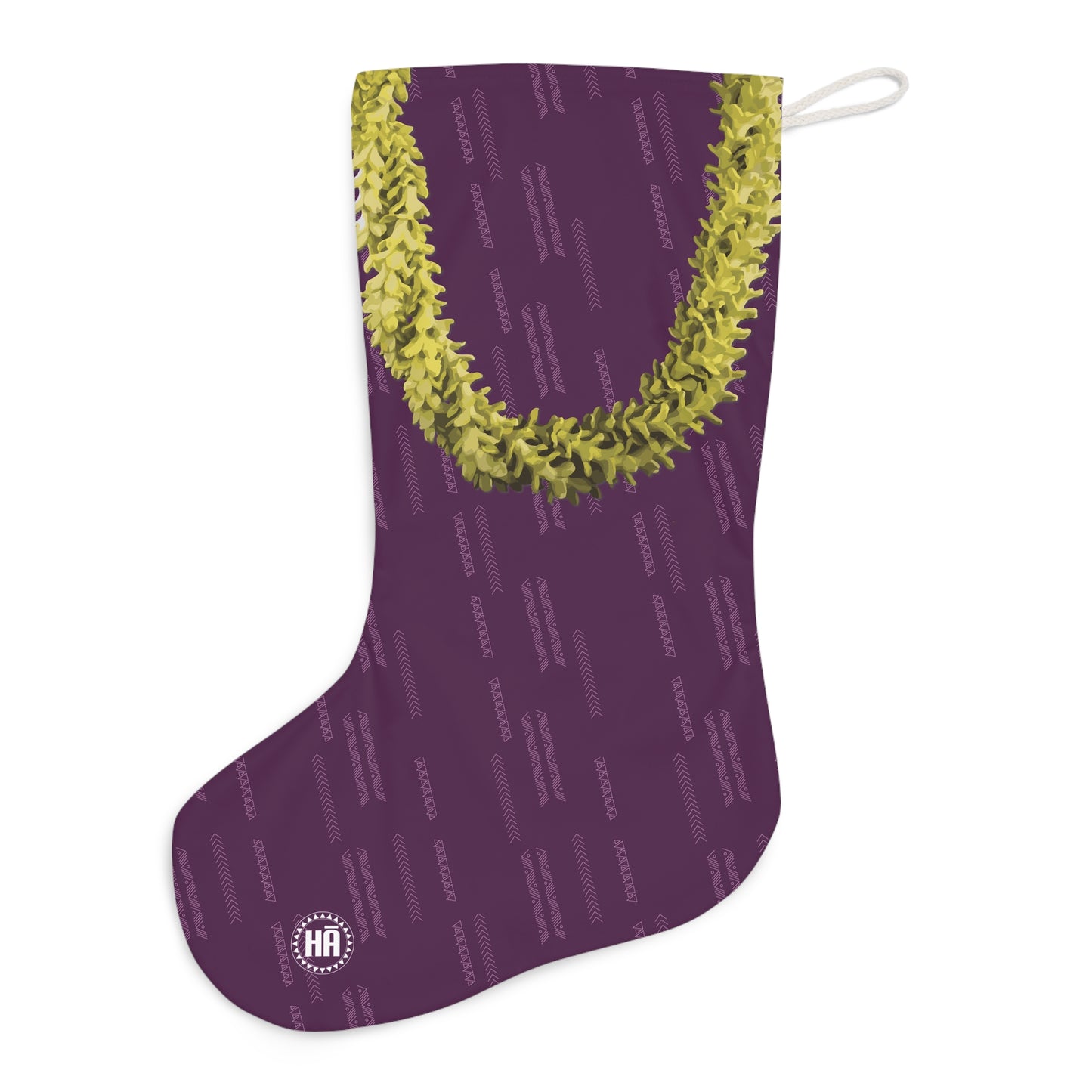 Kalikimaka Stocking - Purple