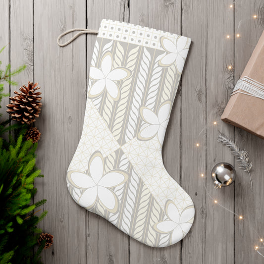 Kalikimaka Stocking - White