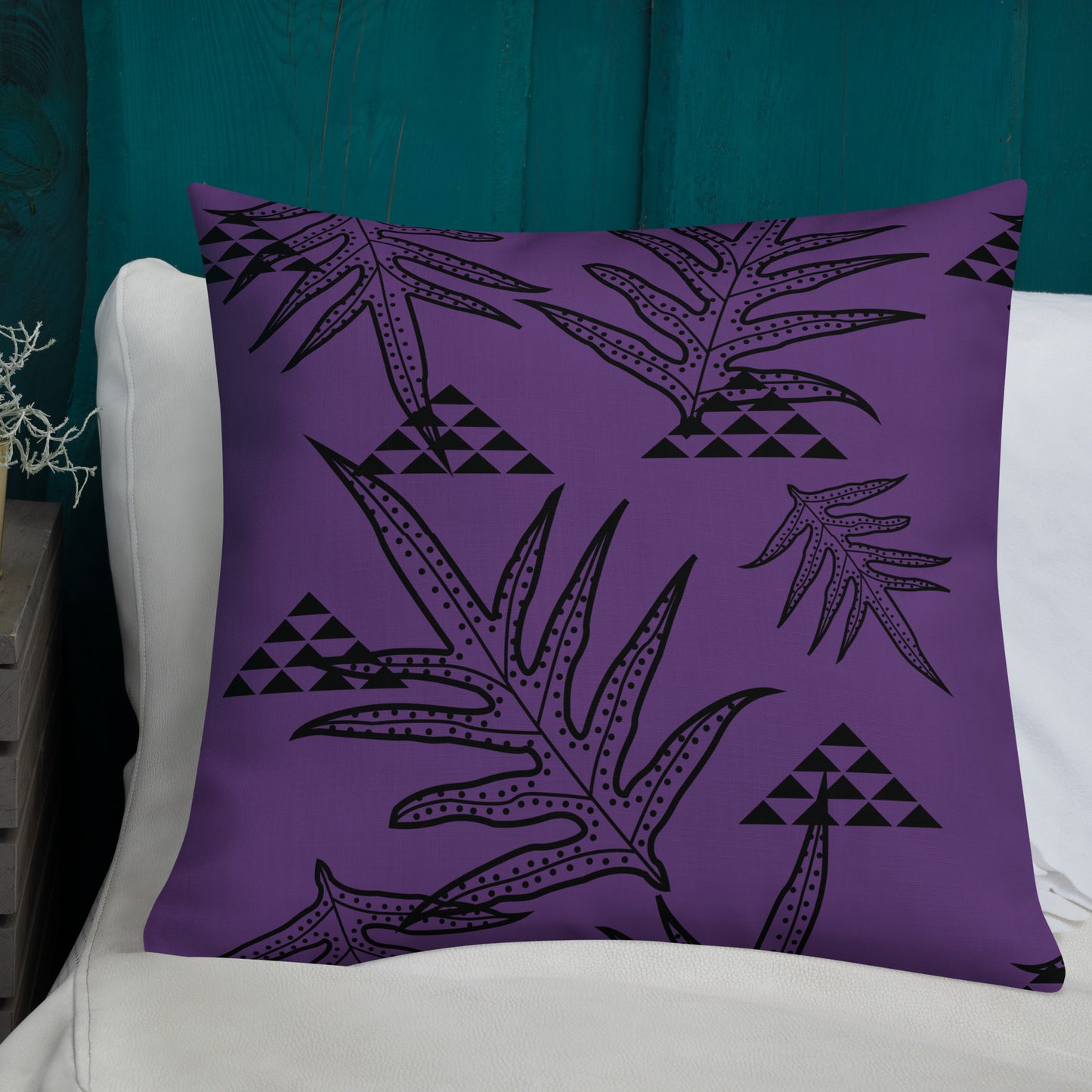 Laua'e Purple Premium Pillow