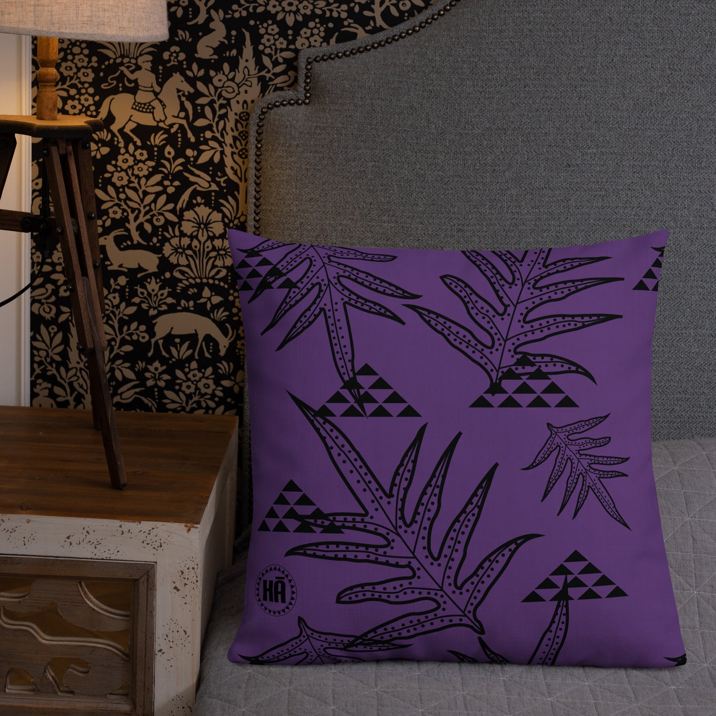 Laua'e Purple Premium Pillow