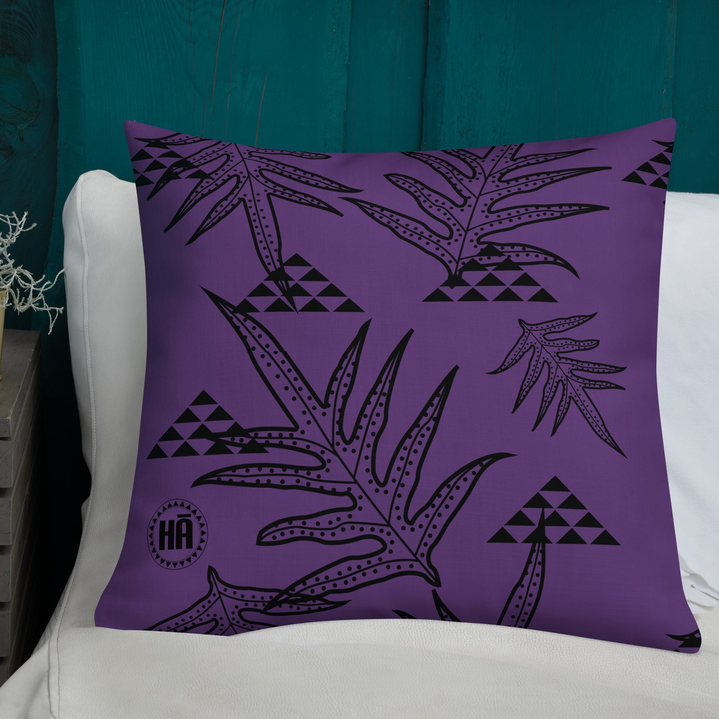 Laua'e Purple Premium Pillow