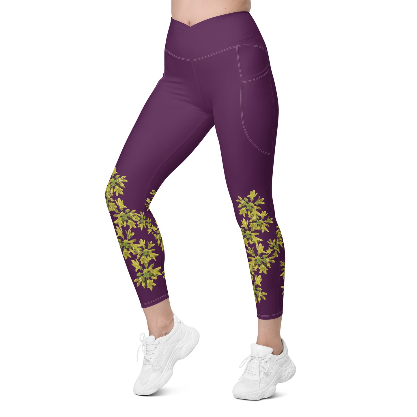 Pakalana Crossover leggings with pockets