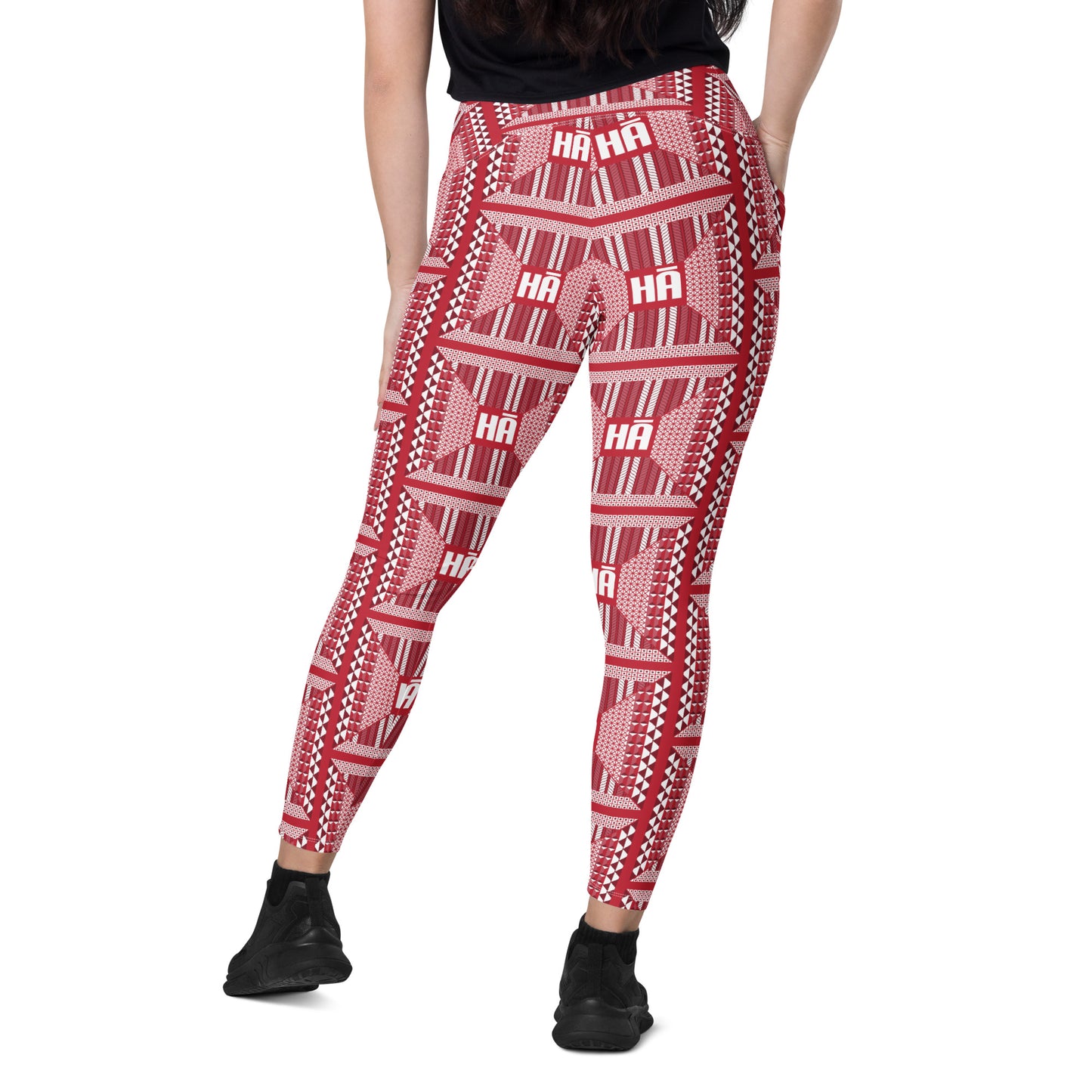 Malino Leggings with pockets - Red