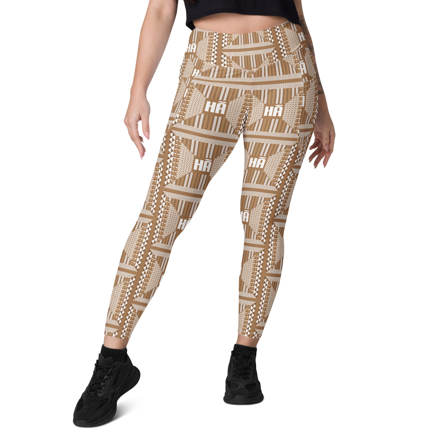 Malino Leggings with pockets - Brown