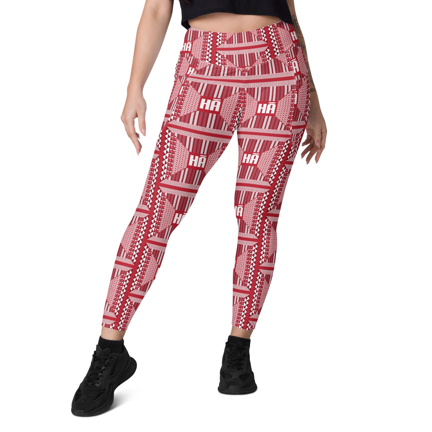 Malino Leggings with pockets - Red