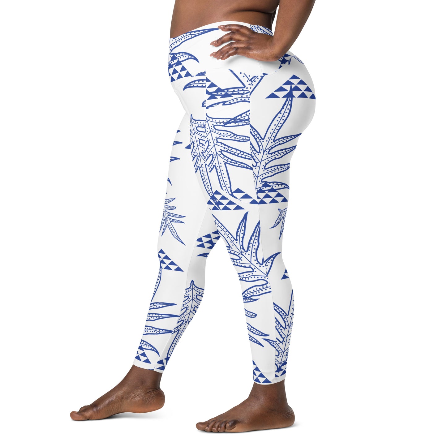 Laua'e Royal Leggings with pockets