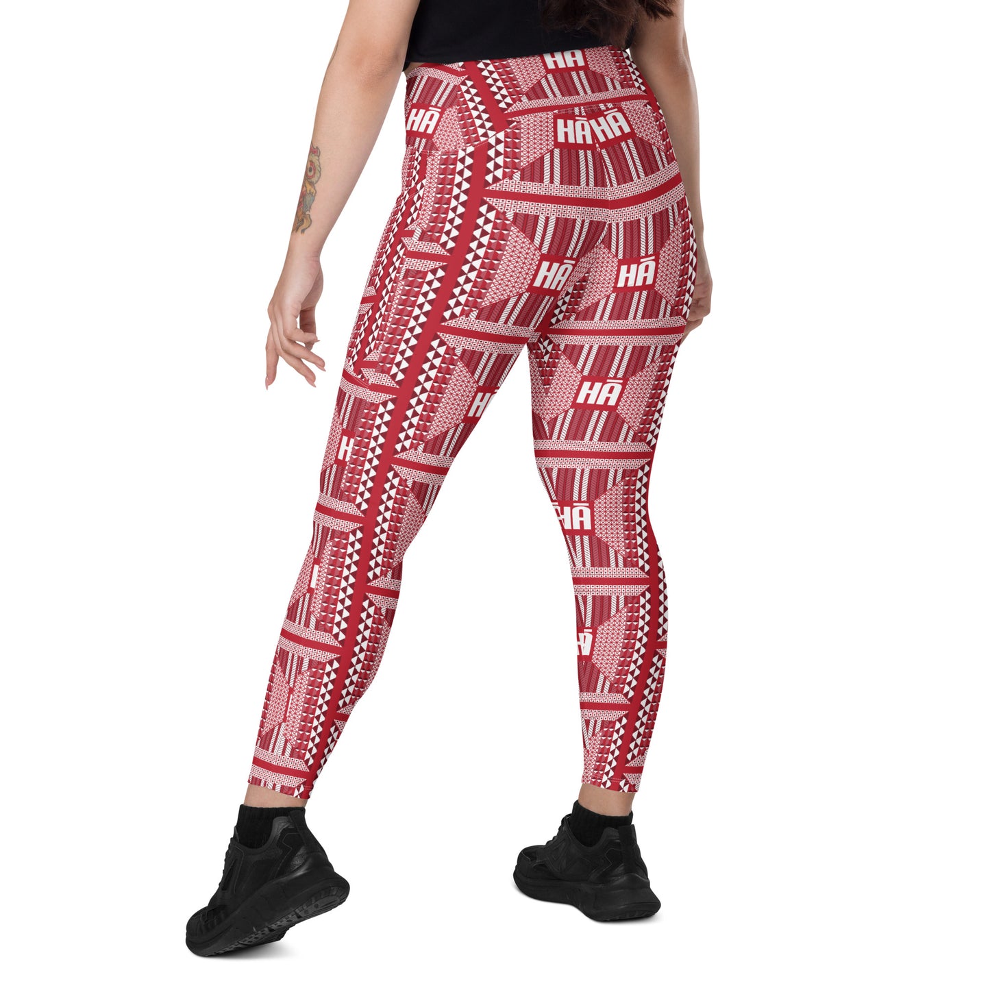 Malino Leggings with pockets - Red