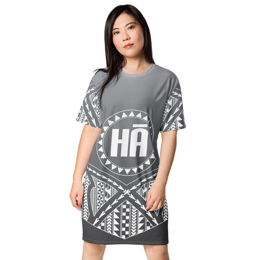 Pakipika (Grey) T-shirt dress