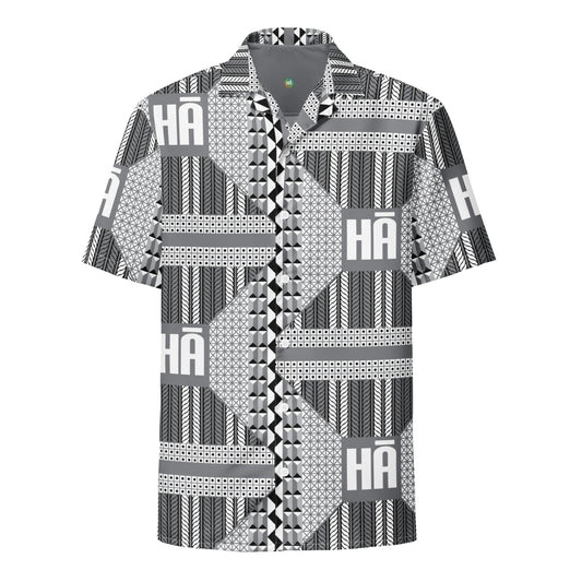 Malino button "Aloha" shirt - Black