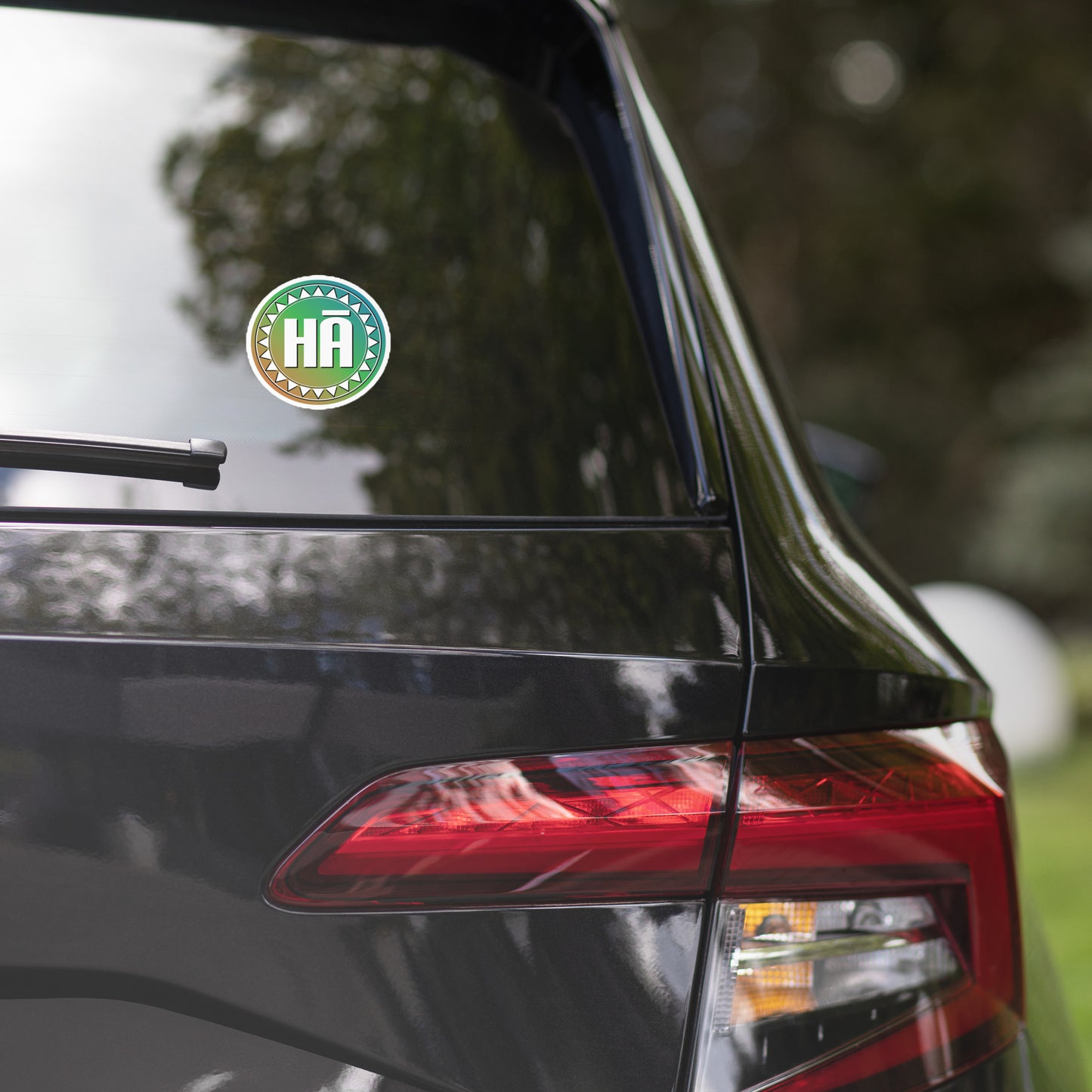 Hā Logo Bubble-free stickers