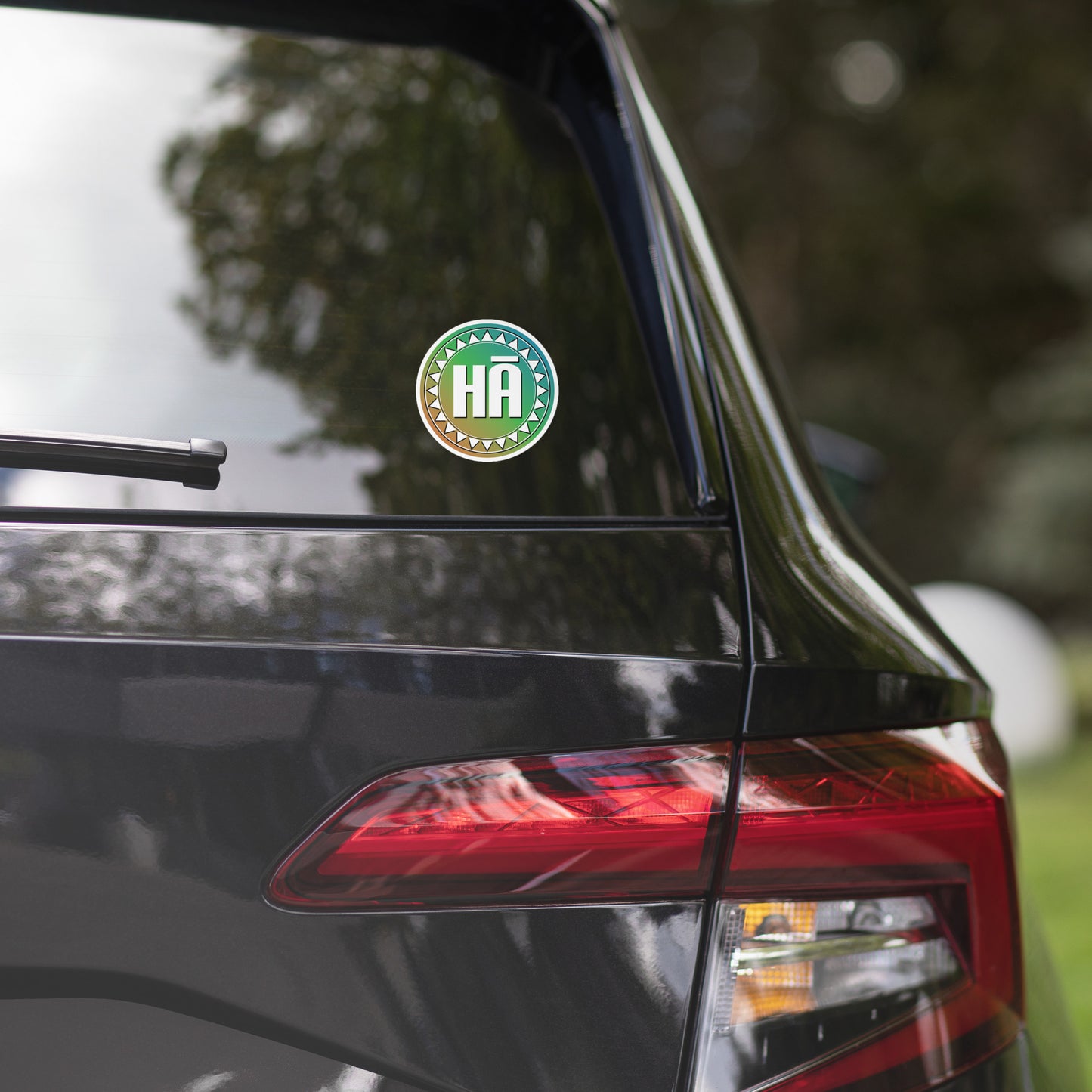 Hā Logo Bubble-free stickers