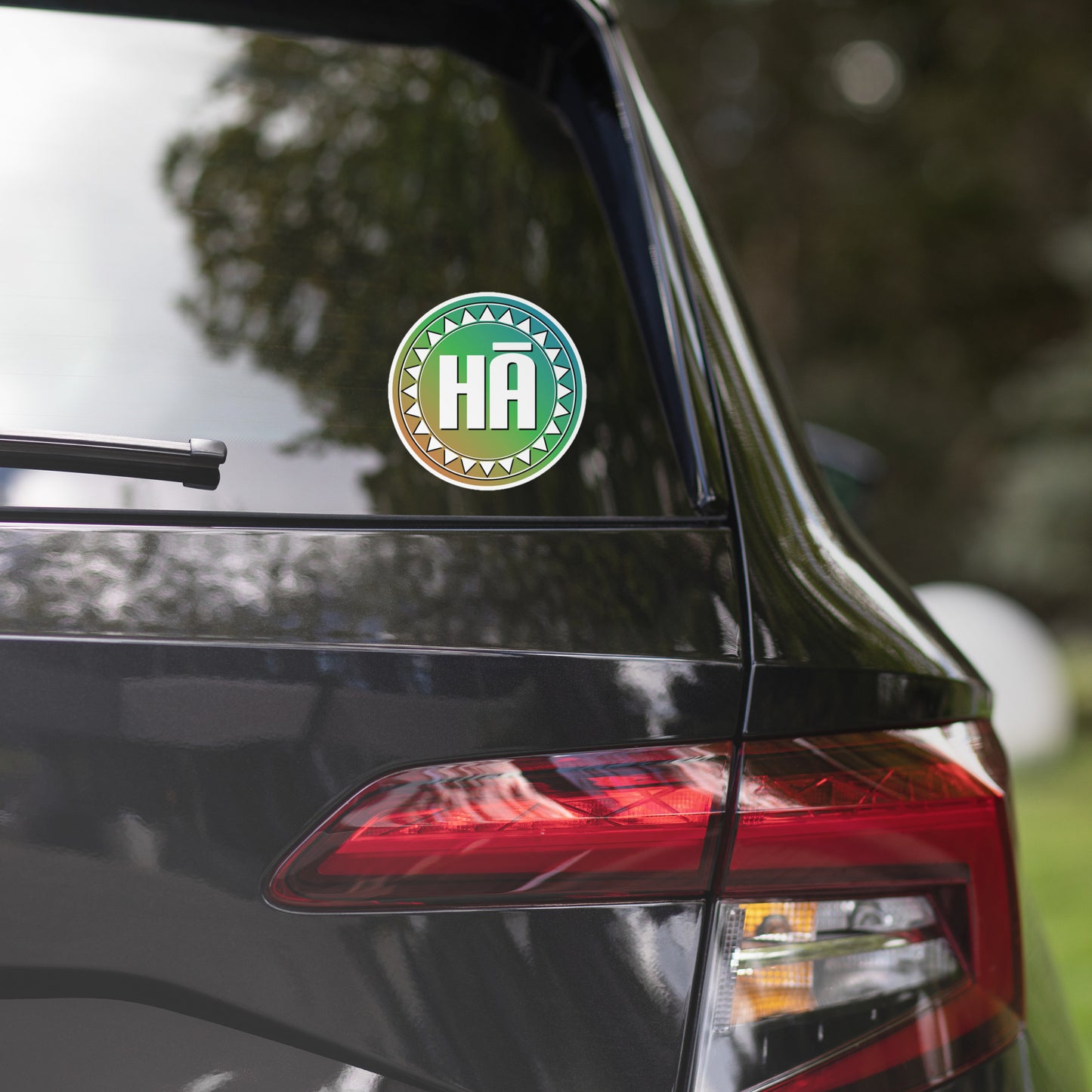 Hā Logo Bubble-free stickers