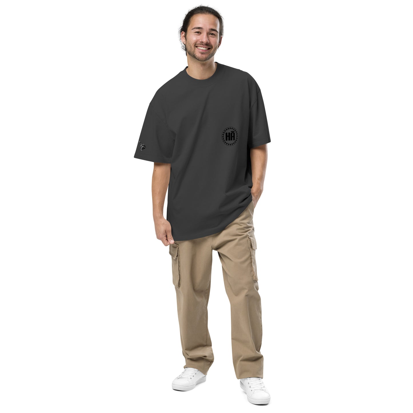 Rep HI Oversized faded t-shirt