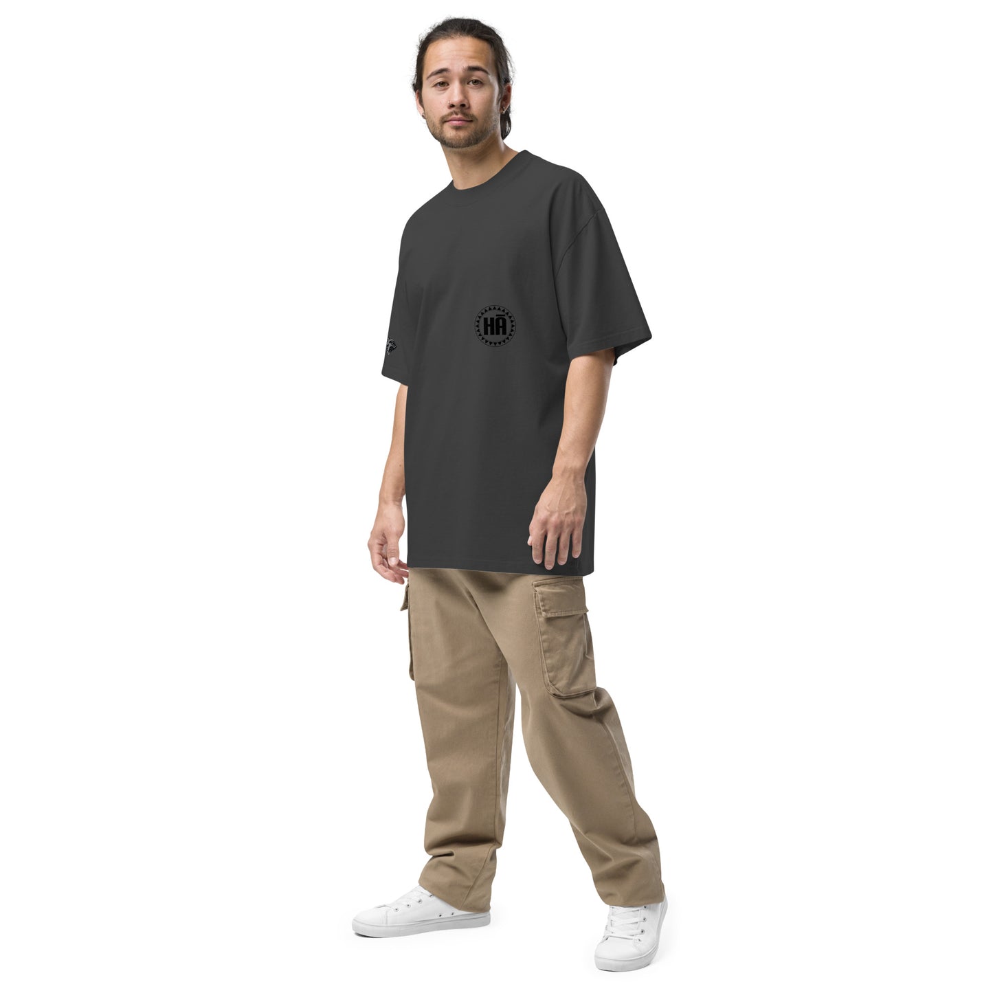 Rep HI Oversized faded t-shirt