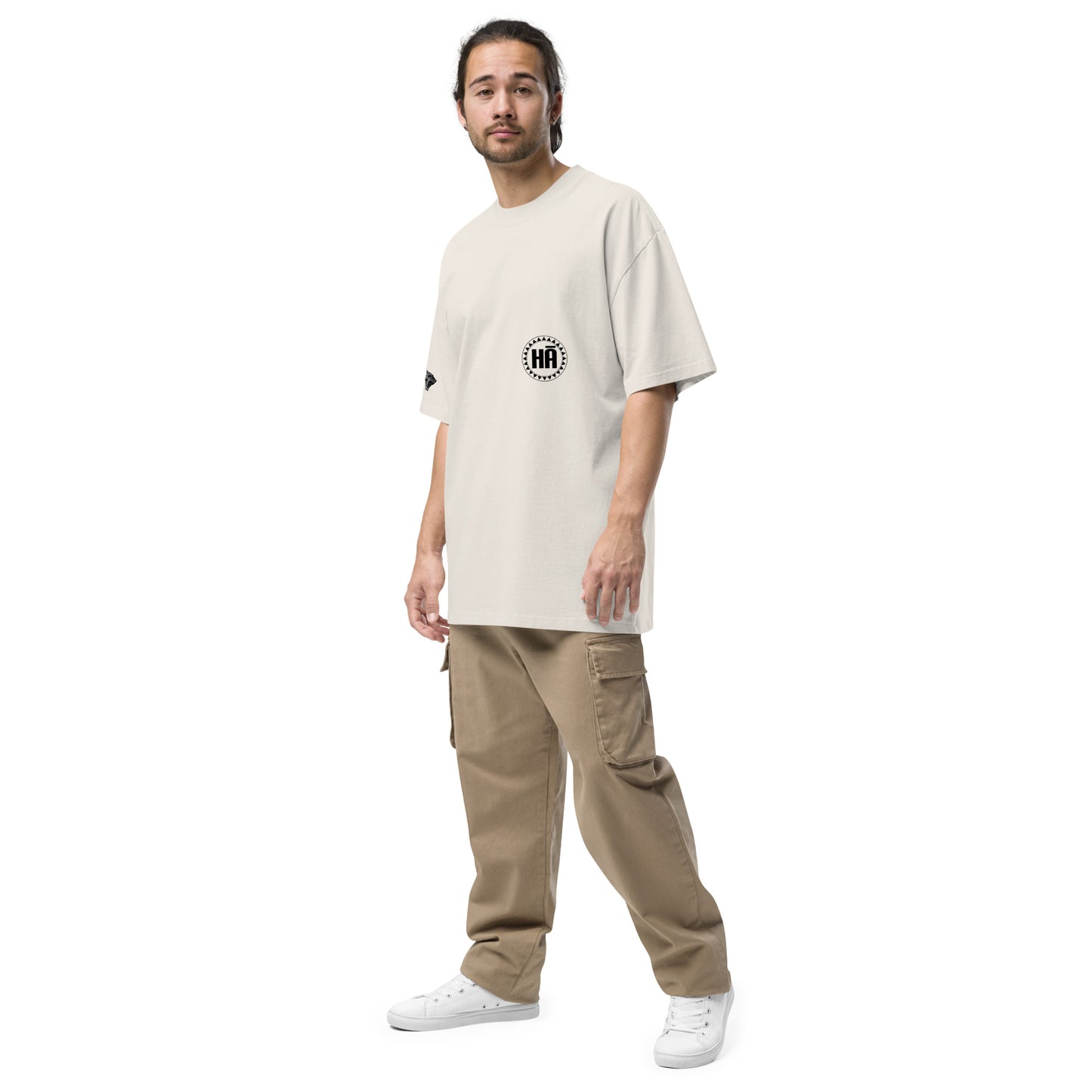 Rep HI Oversized faded t-shirt