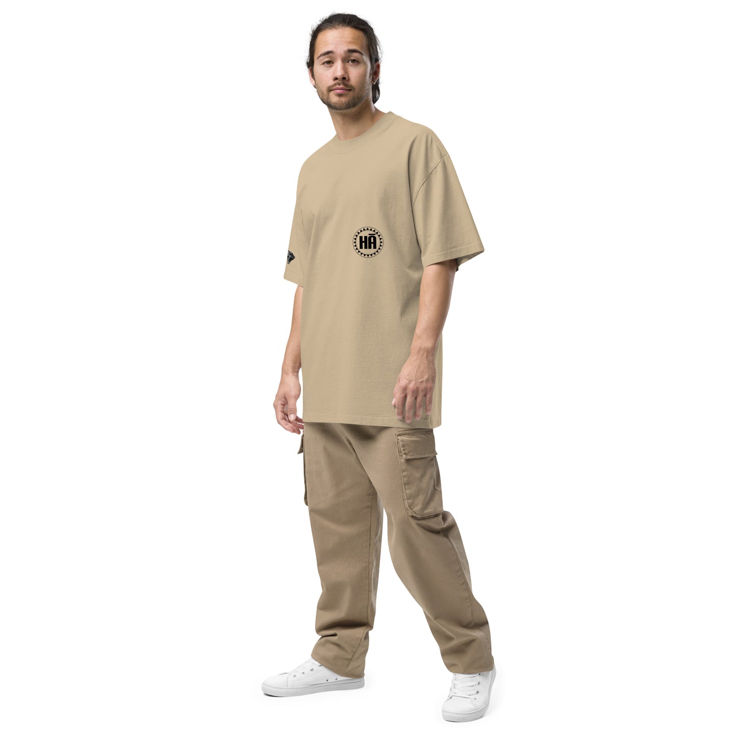 Rep HI Oversized faded t-shirt