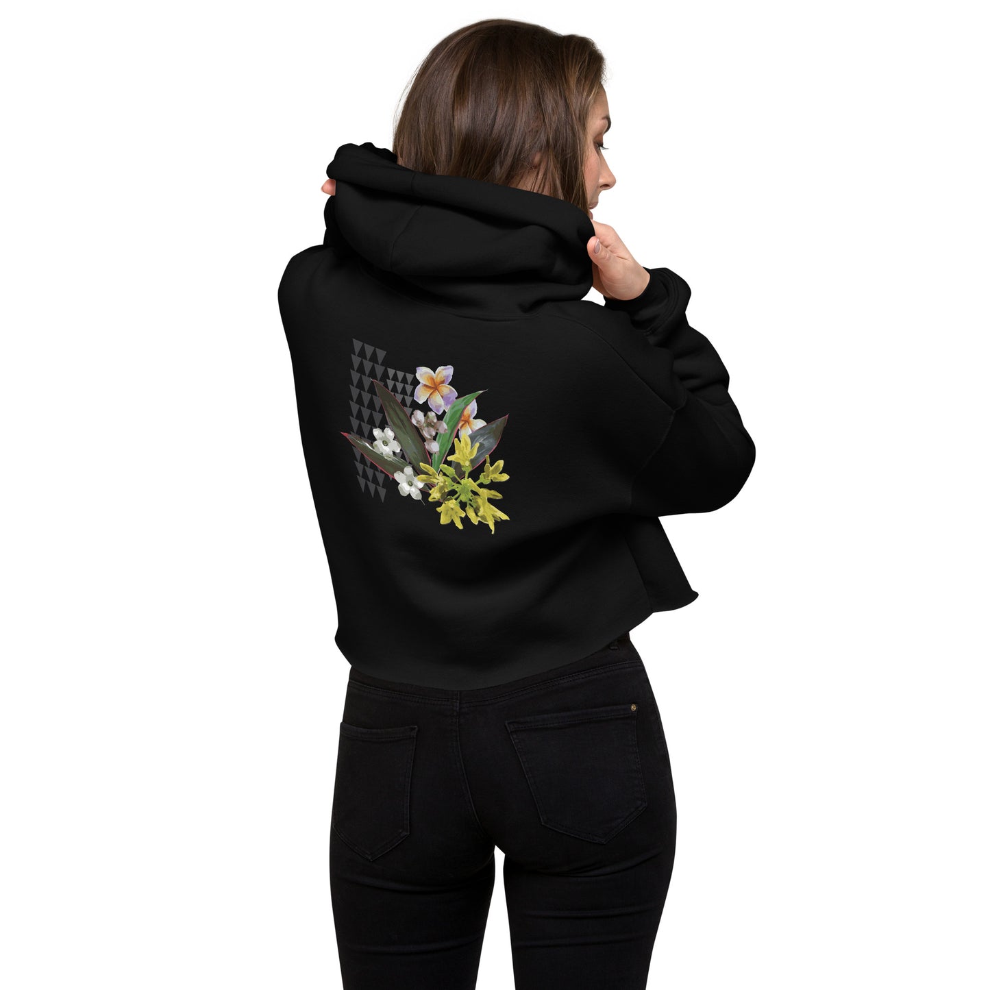 Aloha Kīhāpai Crop Hoodie