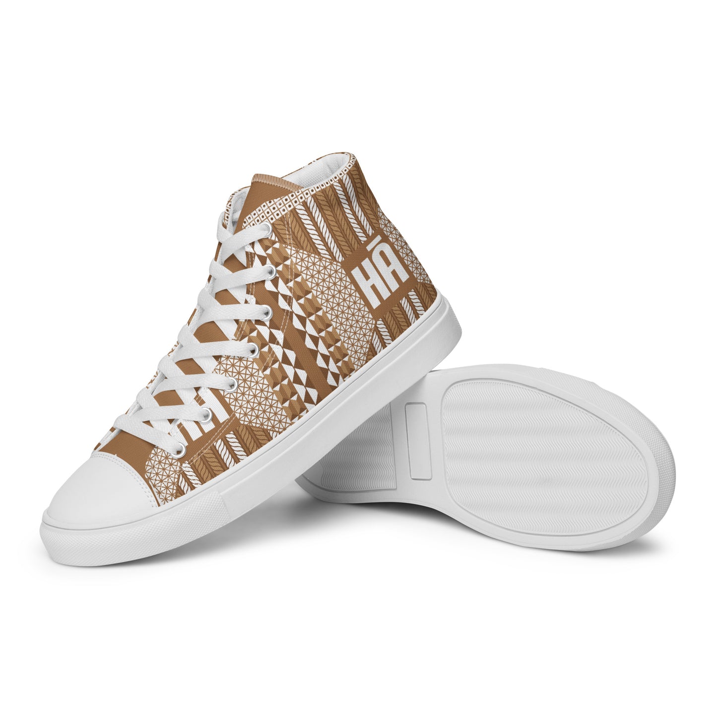 Malino Women’s high top canvas shoes - Brown