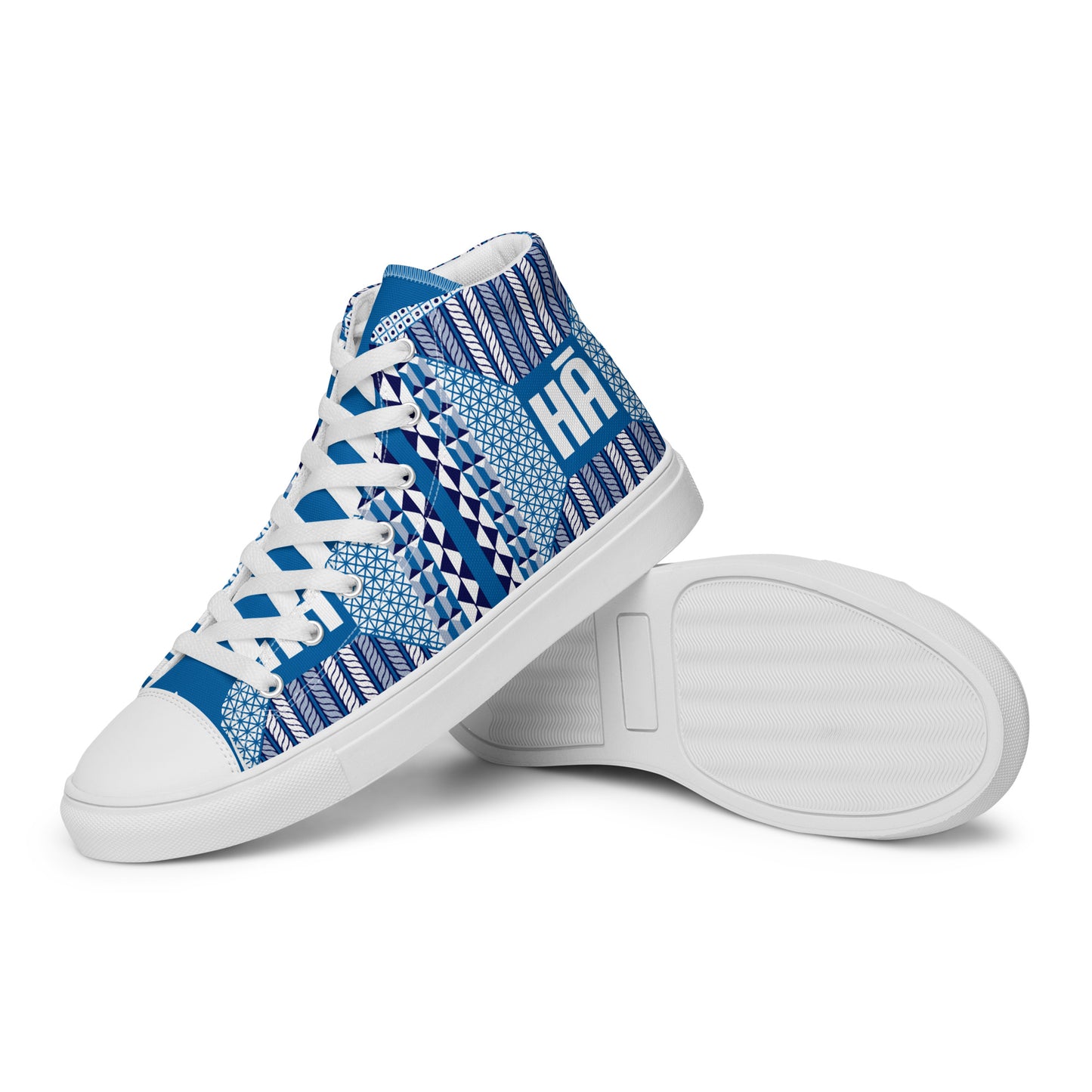 Malino Women’s high top canvas shoes - Blue