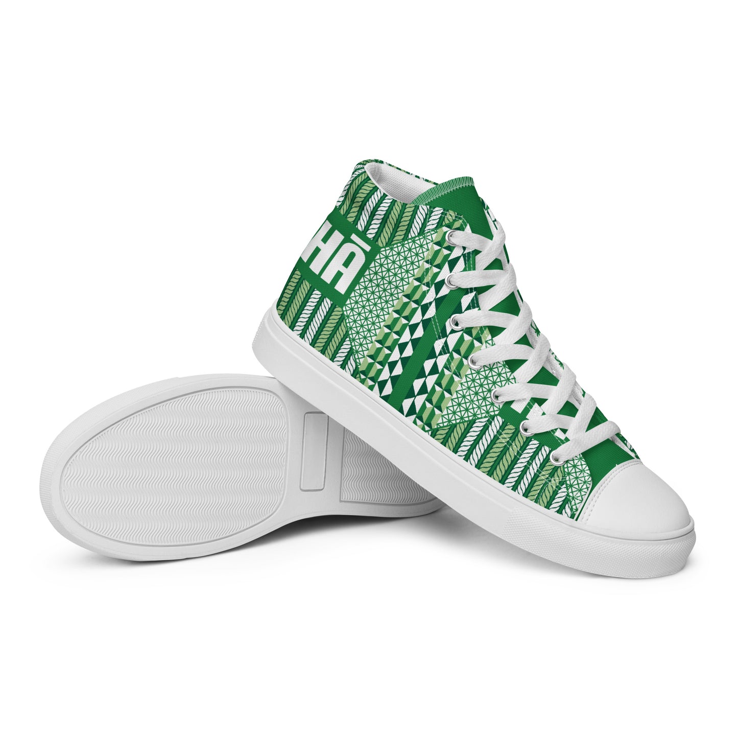 Malino Women’s high top canvas shoes - Green