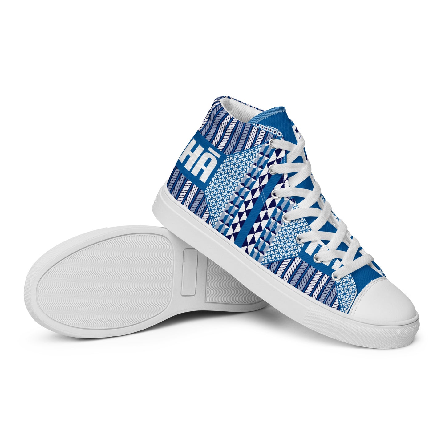 Malino Women’s high top canvas shoes - Blue